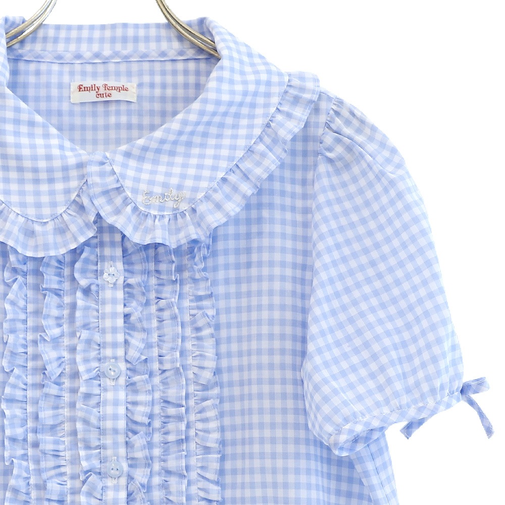 ���󥬥�֥饦�� (Gingham blouse)