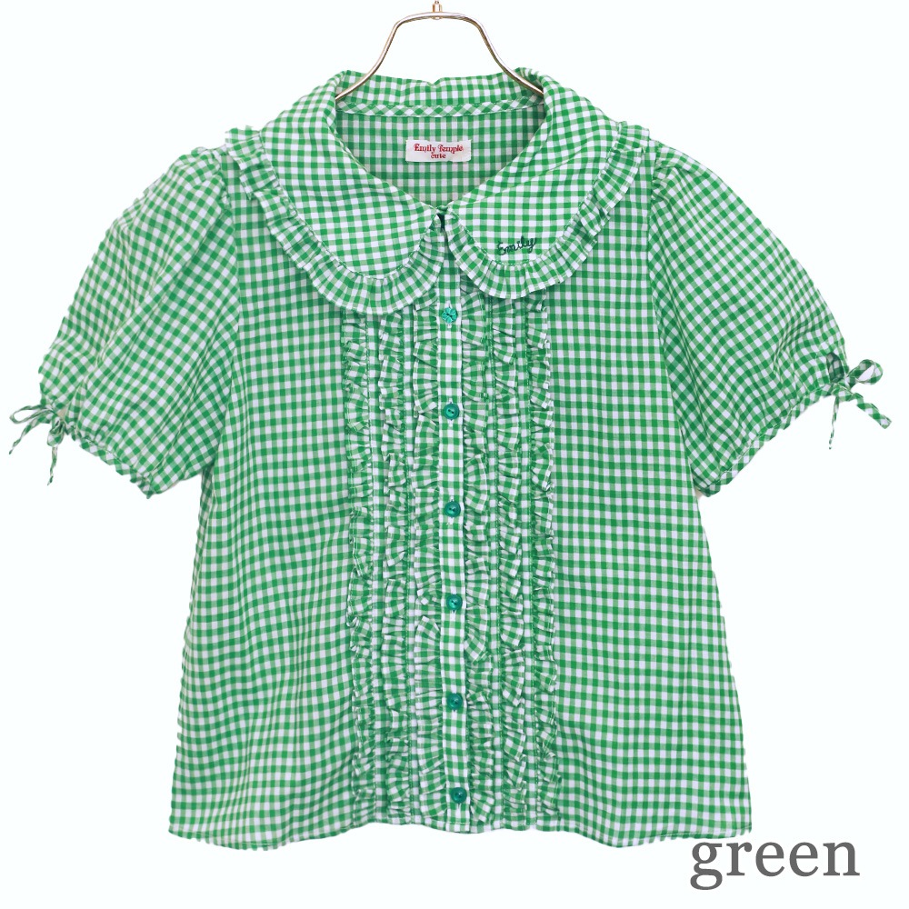 ���󥬥�֥饦�� (Gingham blouse)