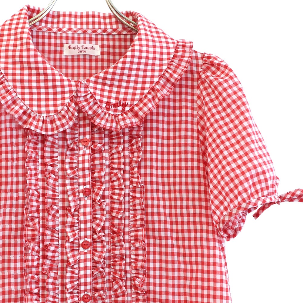 ���󥬥�֥饦�� (Gingham blouse)