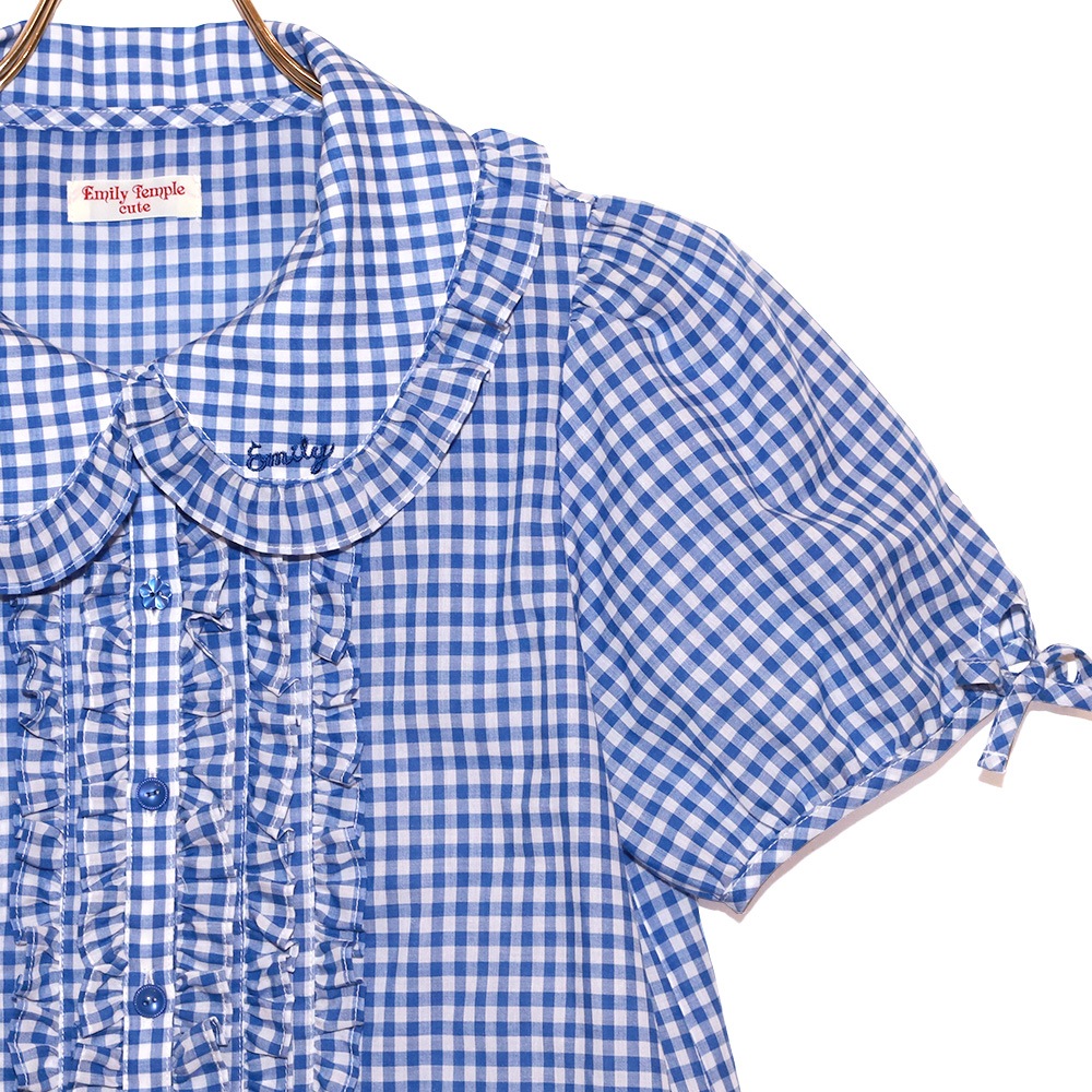 ���󥬥�֥饦�� (Gingham blouse)