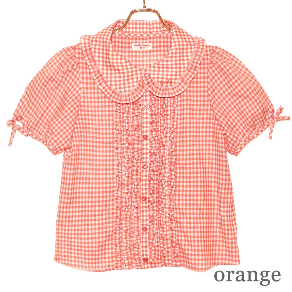 ���󥬥�֥饦�� (Gingham blouse)