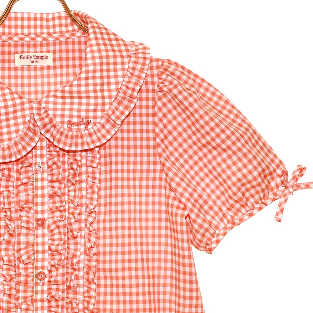 ���󥬥�֥饦�� (Gingham blouse)