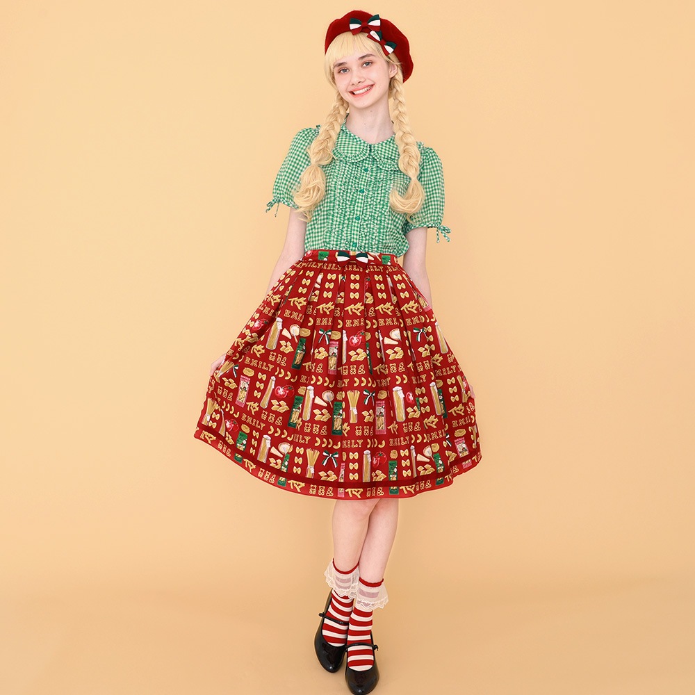���󥬥�֥饦�� (Gingham blouse)