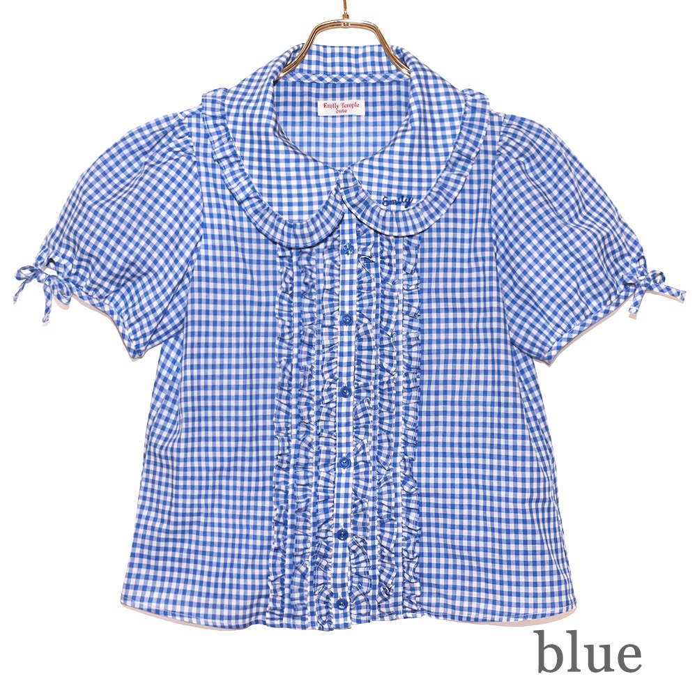 ���󥬥�֥饦�� (Gingham blouse)
