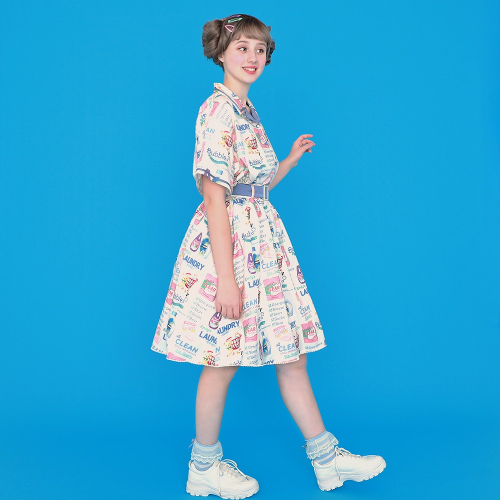 BUBBLE LAUNDRY �������� (BUBBLE LAUNDRY skirt)