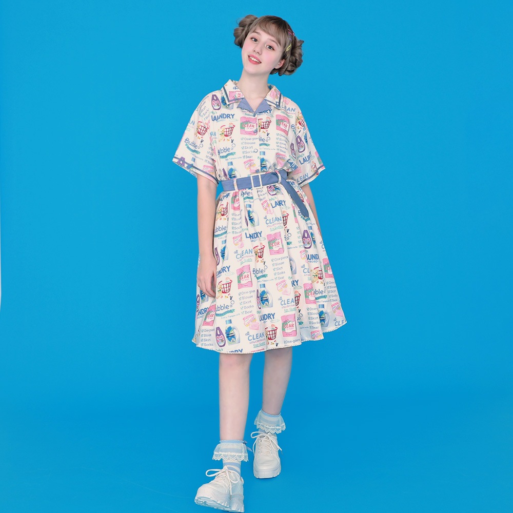 BUBBLE LAUNDRY �������� (BUBBLE LAUNDRY skirt)