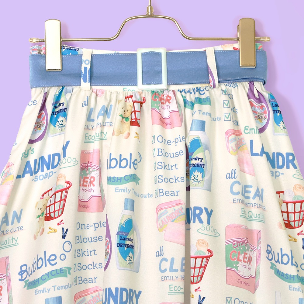 BUBBLE LAUNDRY �������� (BUBBLE LAUNDRY skirt)