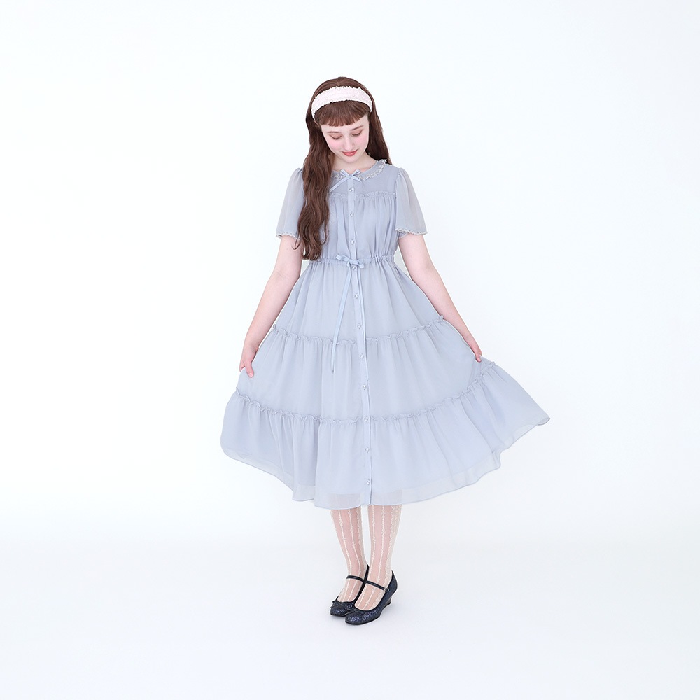 Emily Temple cute Chambreティアードワンピース Chambre Tiered OP by Emily Temple Cute