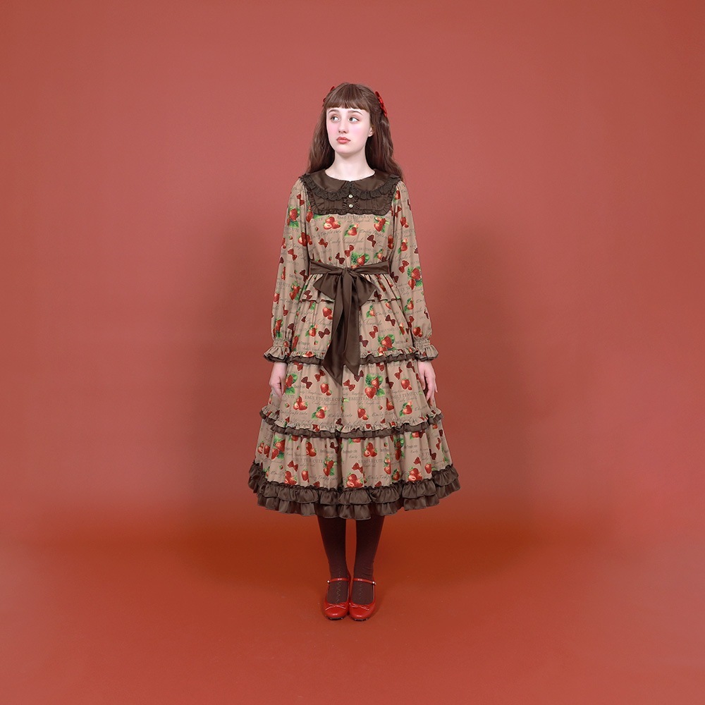 Mellow Strawberryɥ쥹(Mellow Strawberry dress)