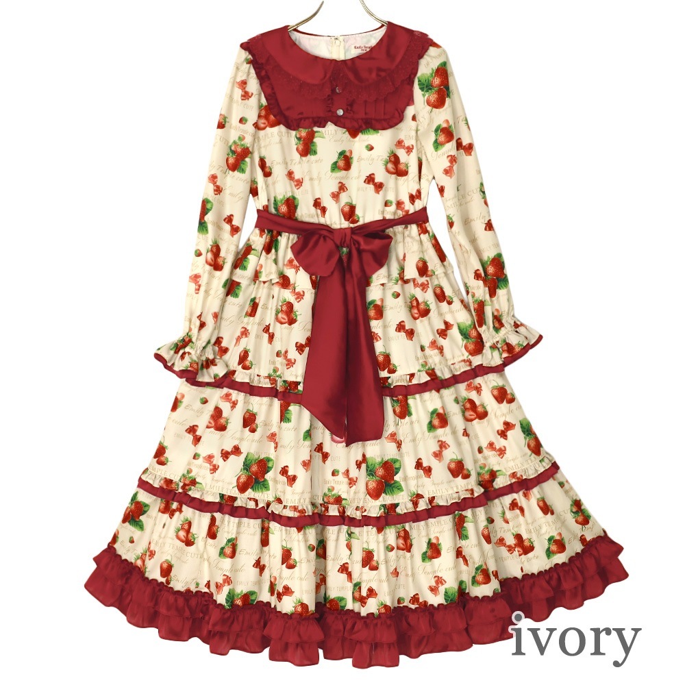 Mellow Strawberryɥ쥹(Mellow Strawberry dress)