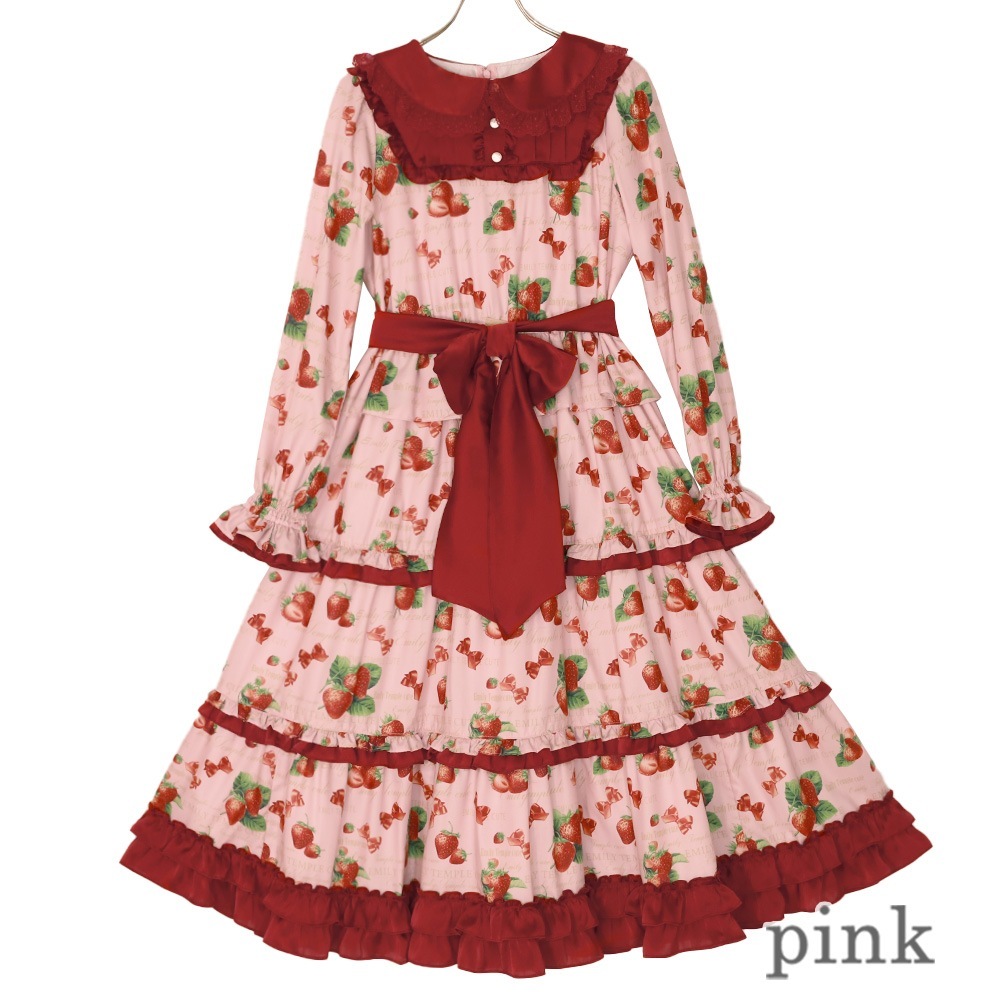Mellow Strawberryɥ쥹(Mellow Strawberry dress)