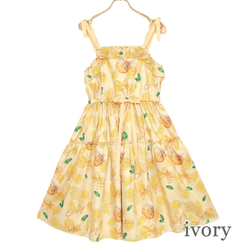 reservation】Sunny Honey Lemonキャミソールワンピース(Sunny Honey