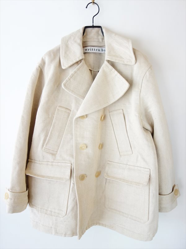 written by リトゥンバイ/ Denim Work Jacket/ ナチュラル（ウォッシュ 