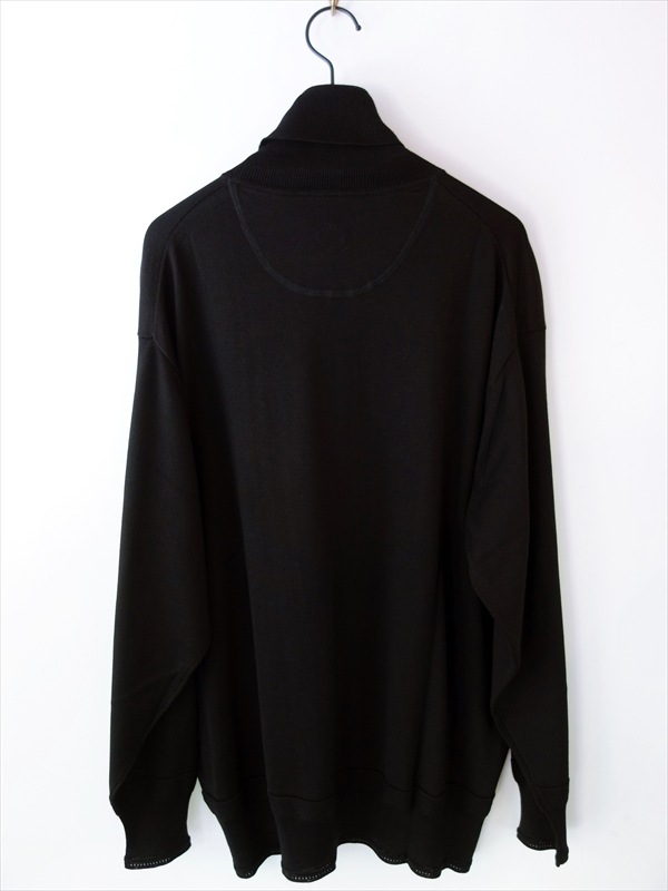 SIDE SLOPE サイドスロープ/ Washable Silk/H-T Cotton Knit Turtle 