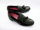 TRAVEL SHOES by Chausser for MASTER & Co./ MC1396 Tassel Loafer(Ladies')/ ブラック