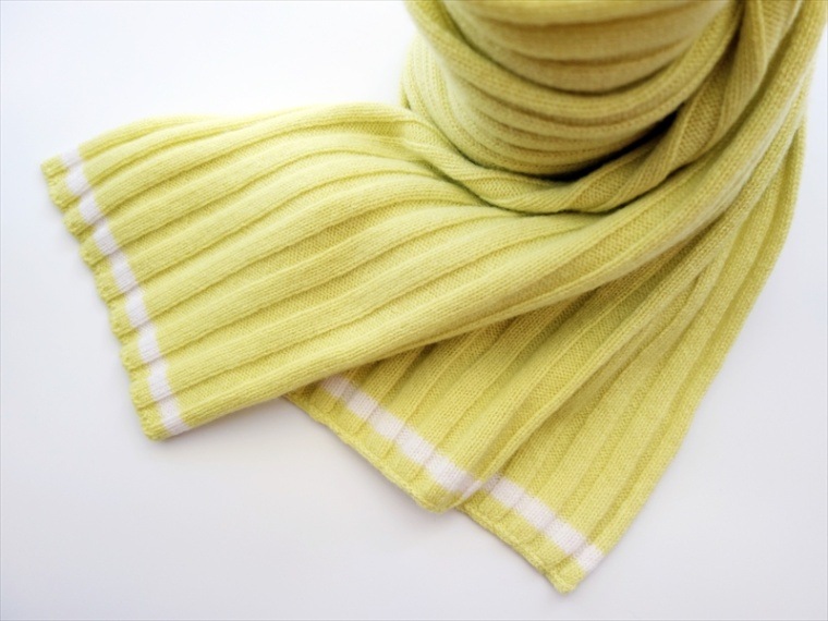 WILLIAM LOCKIEꥢå/ Cashmere Rib Scarf/ 󥵥ߥΡۥ磻