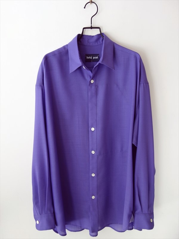 beta post���١����ݥ���/ fly front pocket shirt/ �ѡ��ץ�