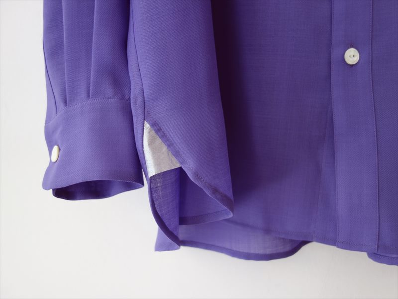 kikoribeta post ベータポスト　コート beta post ベータポスト/ fly front pocket shirt/ パープル | すべて