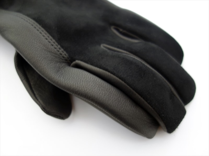 post production レザーグローブ Post Production ポストプロダクション/ Mil-Gloves/ ブラック