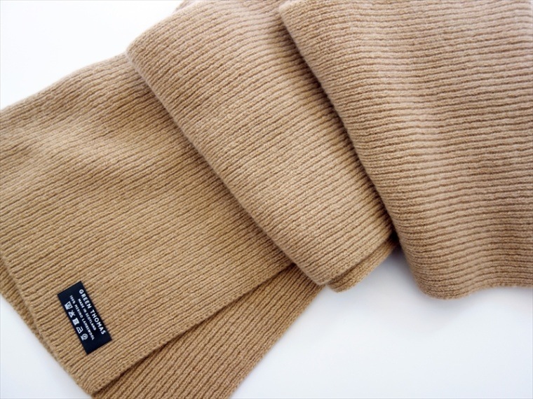 GREEN THOMAS�����꡼��ȡ��ޥ�/ RIBBED SCARF/ ������