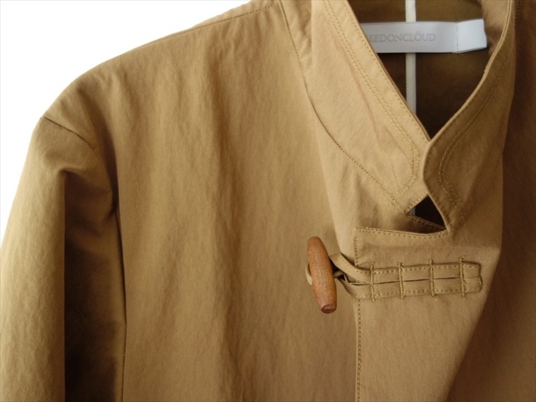 ASEEDONCLOUD アシードンクラウド/ Windbreaker jacket/ キャメル(Sail