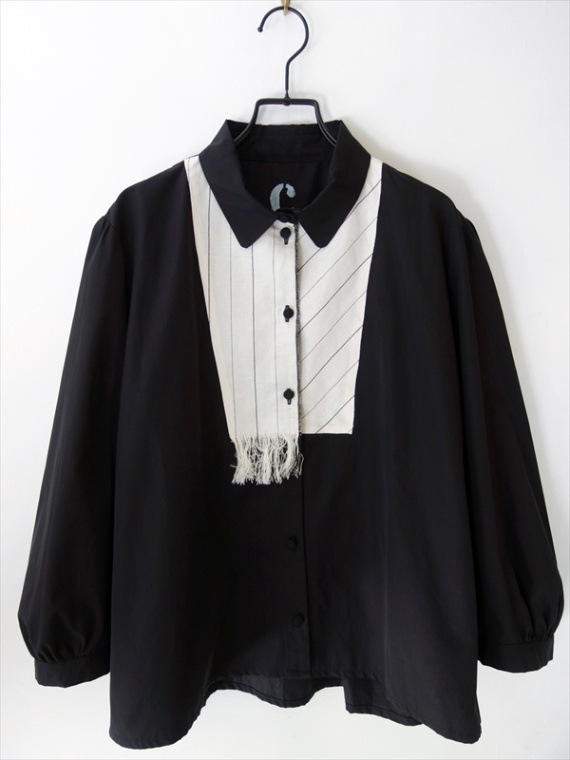 CABINET by Tomoko Yamanaka������ӥͥå� �Х� �ȥ⥳��ޥʥ�/ Scarf Detail Blouse(Ladies')/ �֥�å�