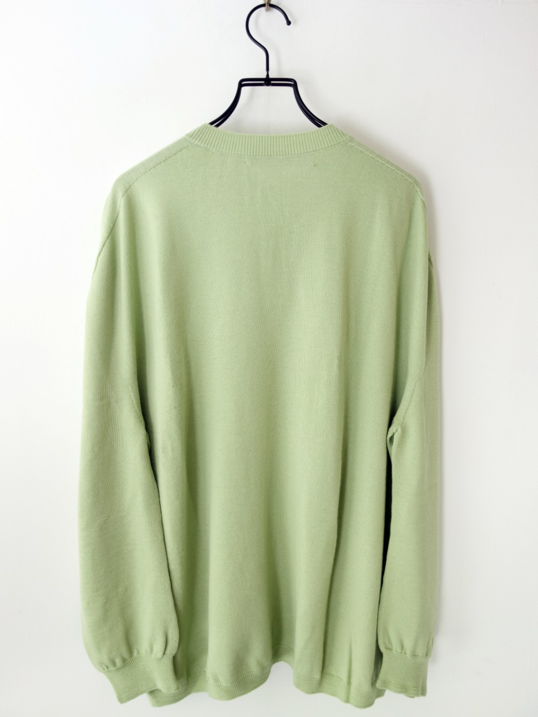 ASEEDONCLOUD アシードンクラウド/ Sankayo knit polo/ ライトグリーン