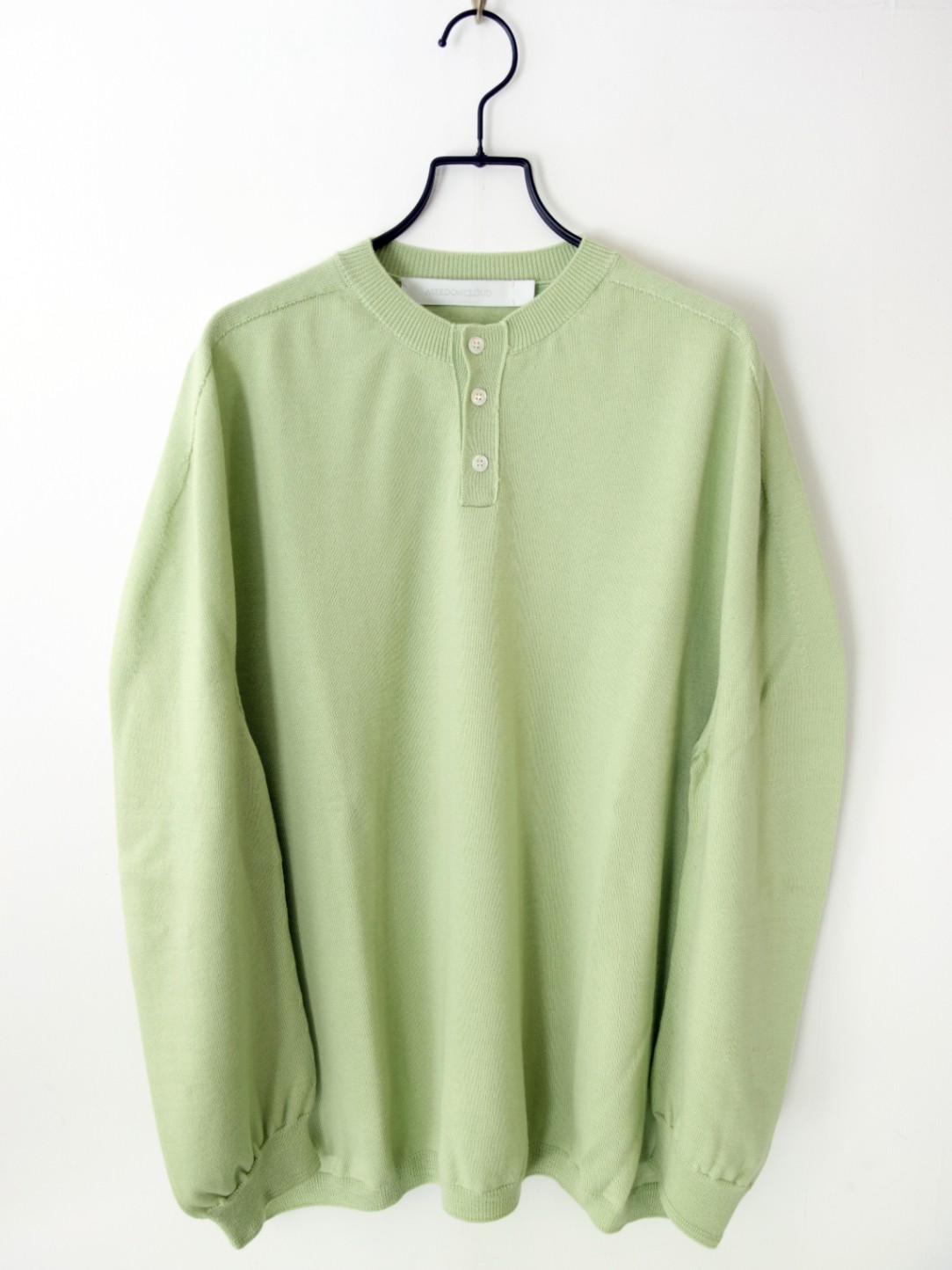 ASEEDONCLOUD アシードンクラウド/ Sankayo knit polo/ ライト