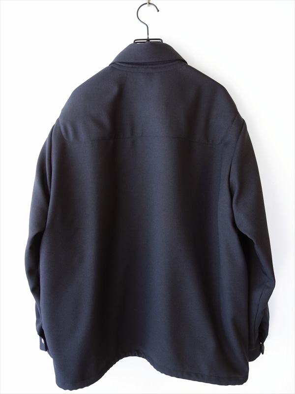 beta post ベータポスト/ pillow packable coach jacket/ ネイビー