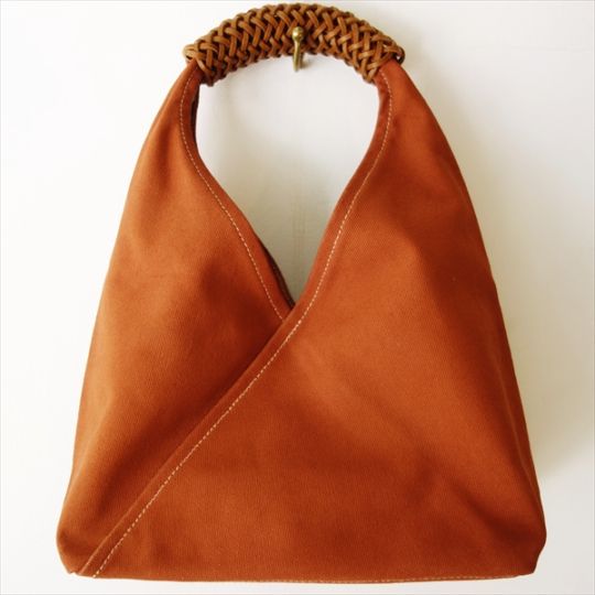 バッグ [miroco]Kamaro'an Bag 36 Woven Triangle Bag 36｜トライアングル ハンドバッグ・かばん