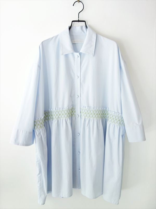 ASEEDONCLOUD���������ɥ󥯥饦��/ Gardener Pajama tunic(Ladies')/ �饤�ȥ֥롼(Shokuonshitsu shirt cloth)
