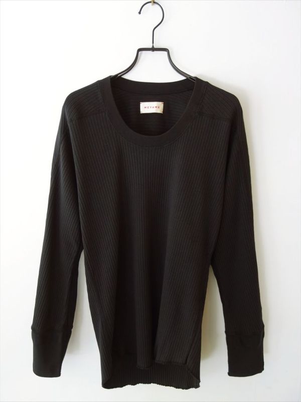 tシャツ MEYAME/メヤメ　オブロングネックプルオーバー　OBLONG NECK  PULLOVER レディース MEYAME（メヤメ）の「MEYAME/メヤメ オブロングネックプル