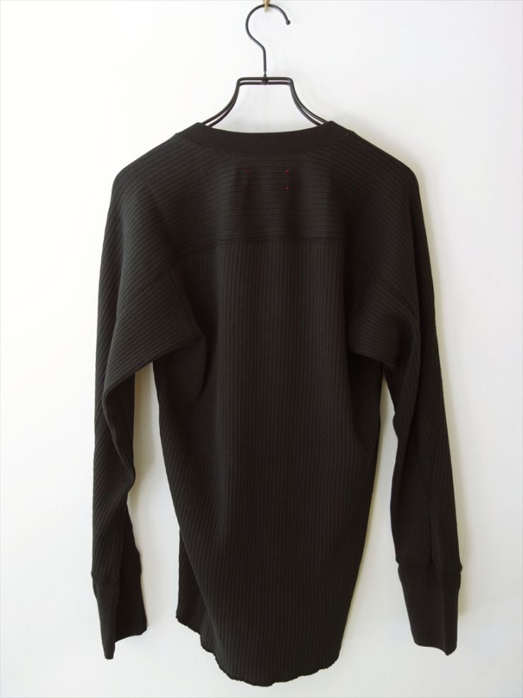 MEYAME メヤメ/ OBLONG NECK PULLOVER(Ladies')/ ブラック