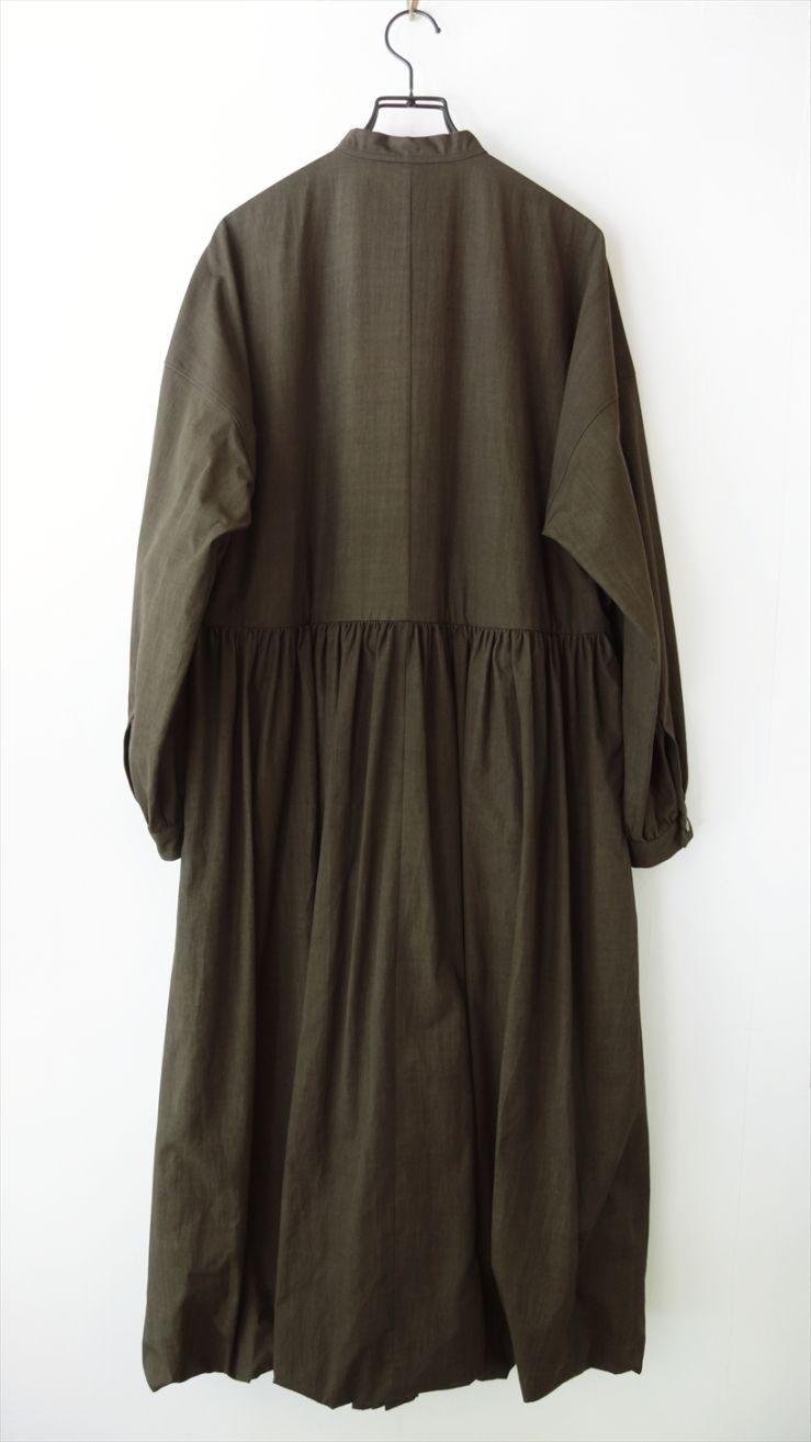 HAVERSACK ハバーサック/ 墨染コットンブロード バンドカラー