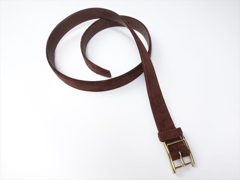 Post Production���ݥ��ȥץ����������/ Dress-Belt/ Horse Suede�ʥ֥饦��ߥ�����ɡ�