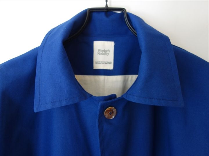 【アイボリー】【Worker's Nobility/ワーカーズ ノビリティ】イタリアンコットン Worker's Nobility（ワーカーズノビリティ）｜Oiloa Jacket（Ecru