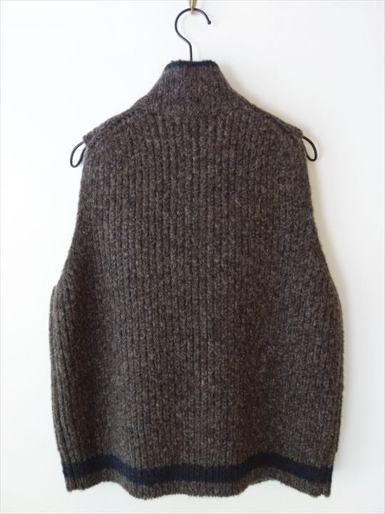 ASEEDONCLOUD アシードンクラウド/ Brushed knit vest(Ladies