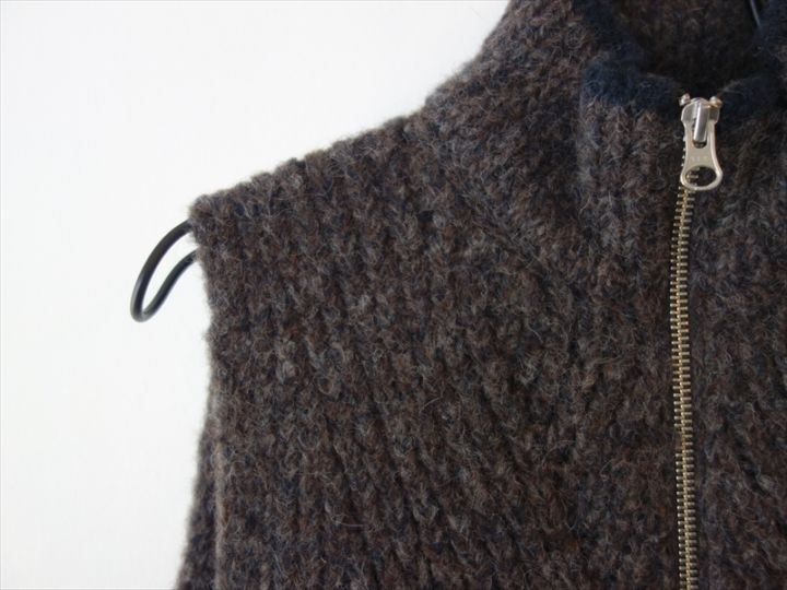 ASEEDONCLOUD アシードンクラウド/ Brushed knit vest(Ladies