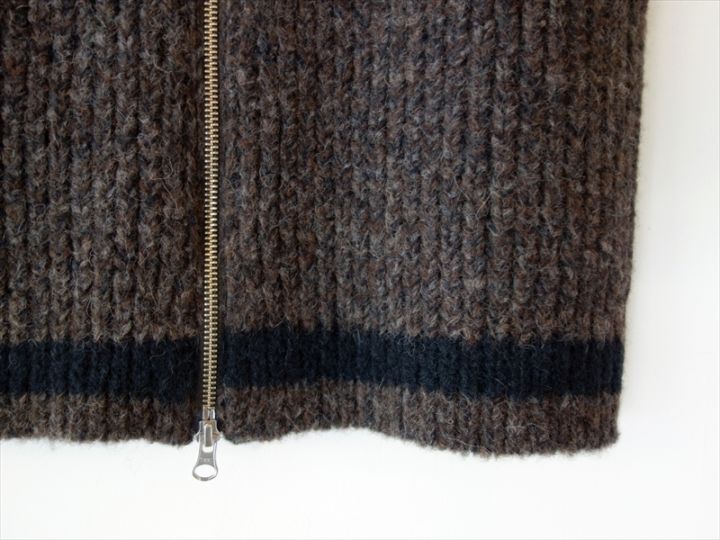 ASEEDONCLOUD アシードンクラウド/ Brushed knit vest(Ladies