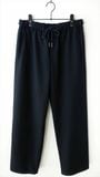 mando/ ウールポリエステルサージ イージーパンツ(Euphonica別注)/ ネイビー