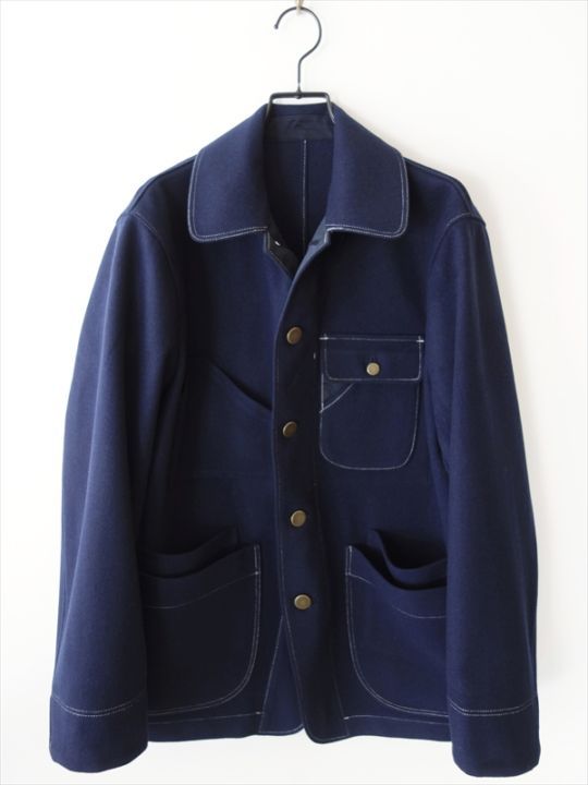 Handwerker ASEEDONCLOUD���ϥ�ɥ١�����/ HW meeting jacket/ �֥롼(Melton denim)