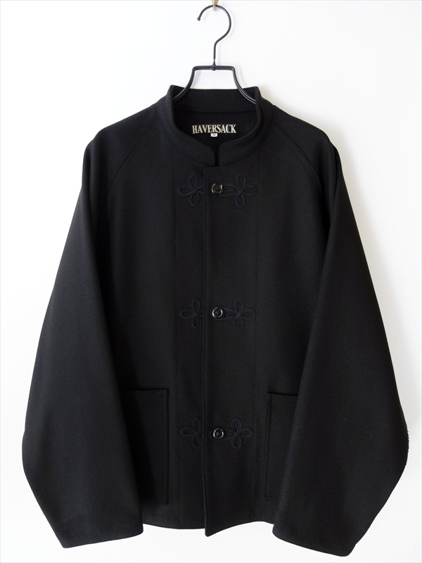 HAVERSACK ハバーサック/ ヴィンテージメルトン スタンドカラー