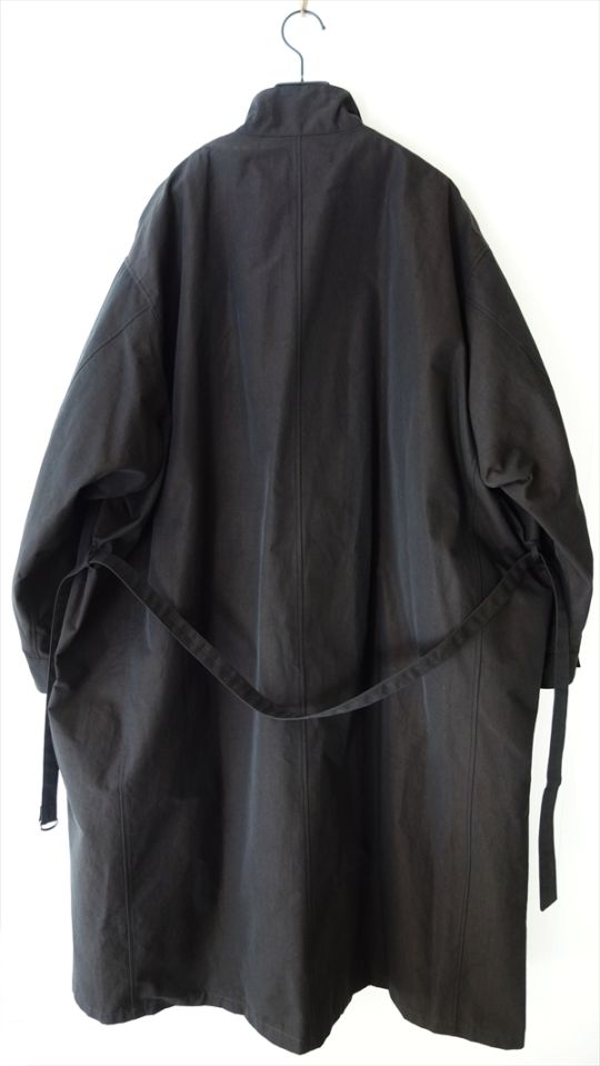 HAVERSACK ハバーサック/ 高密度シャンブレー スタンドカラーコート