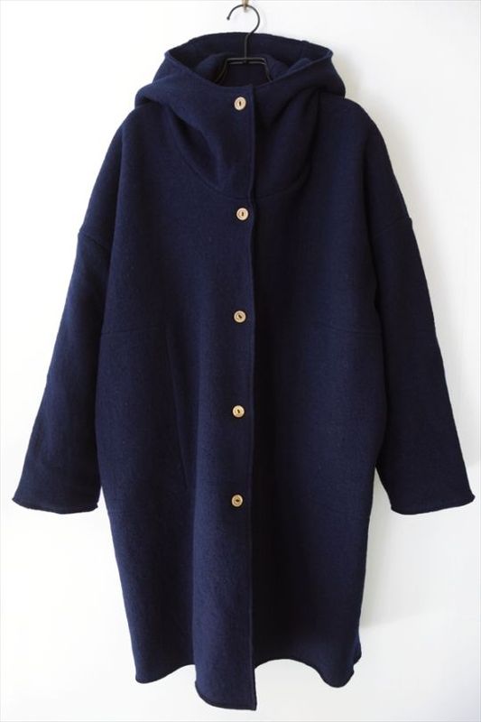 Worker's Nobility Soka coat ワーカーズノビリティ Worker's Nobility｜Pocket coat｜Navy | セレクトショップ DIARIES