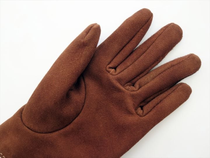 Post Production ポストプロダクション/ Whole Cut Gloves/ ブラウン