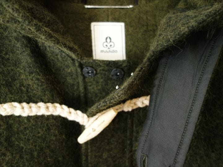 mando マンド/ ウールアルパカ ダッフルコート/ グリーン | すべての商品