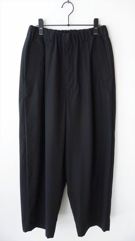 blanc���֥��/ box trousers - cotton gabardine/ �֥�å�