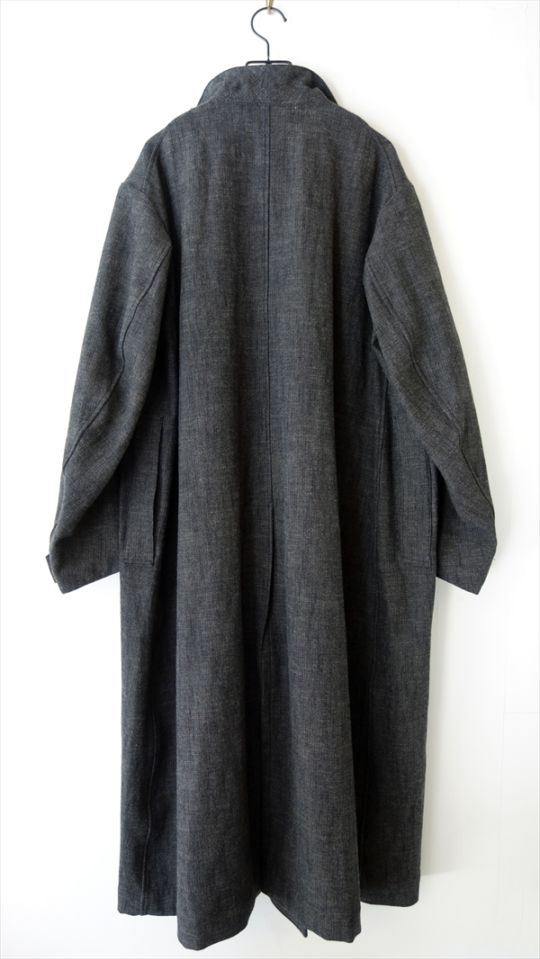 HAVERSACK ハバーサック/ コットンウールヘリンボーン アトリエコート