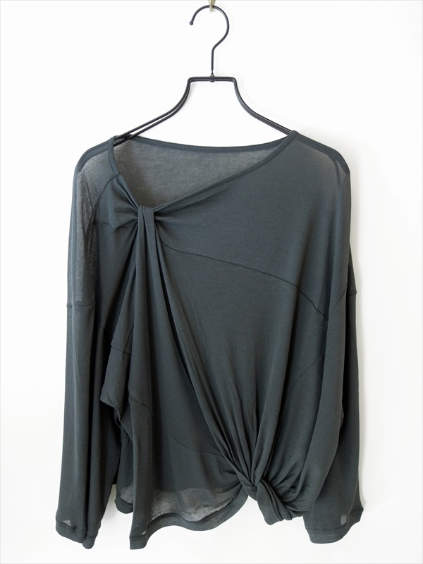 shinyaseki������䥻��/ High-Twist Cotton double draped tops(Ladies')/ ���㥳����