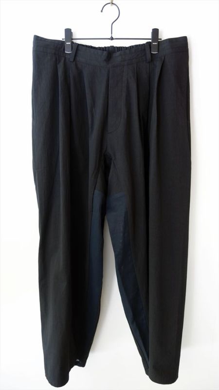 TOKIARI���ȥ�����/ 'JAN' WIDE PANTS - COTTON LINEN 1.0.0(Unisex)/ �֥�å�